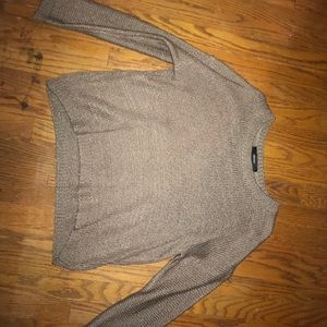 Forever 21 tan sweater
